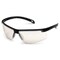 Pyramex Ever-Lite(R), Safety Glasses, Anti-Scratch, I/O Mirror Lens, Black Frame, Half-Frame SB8680D - alternate 1